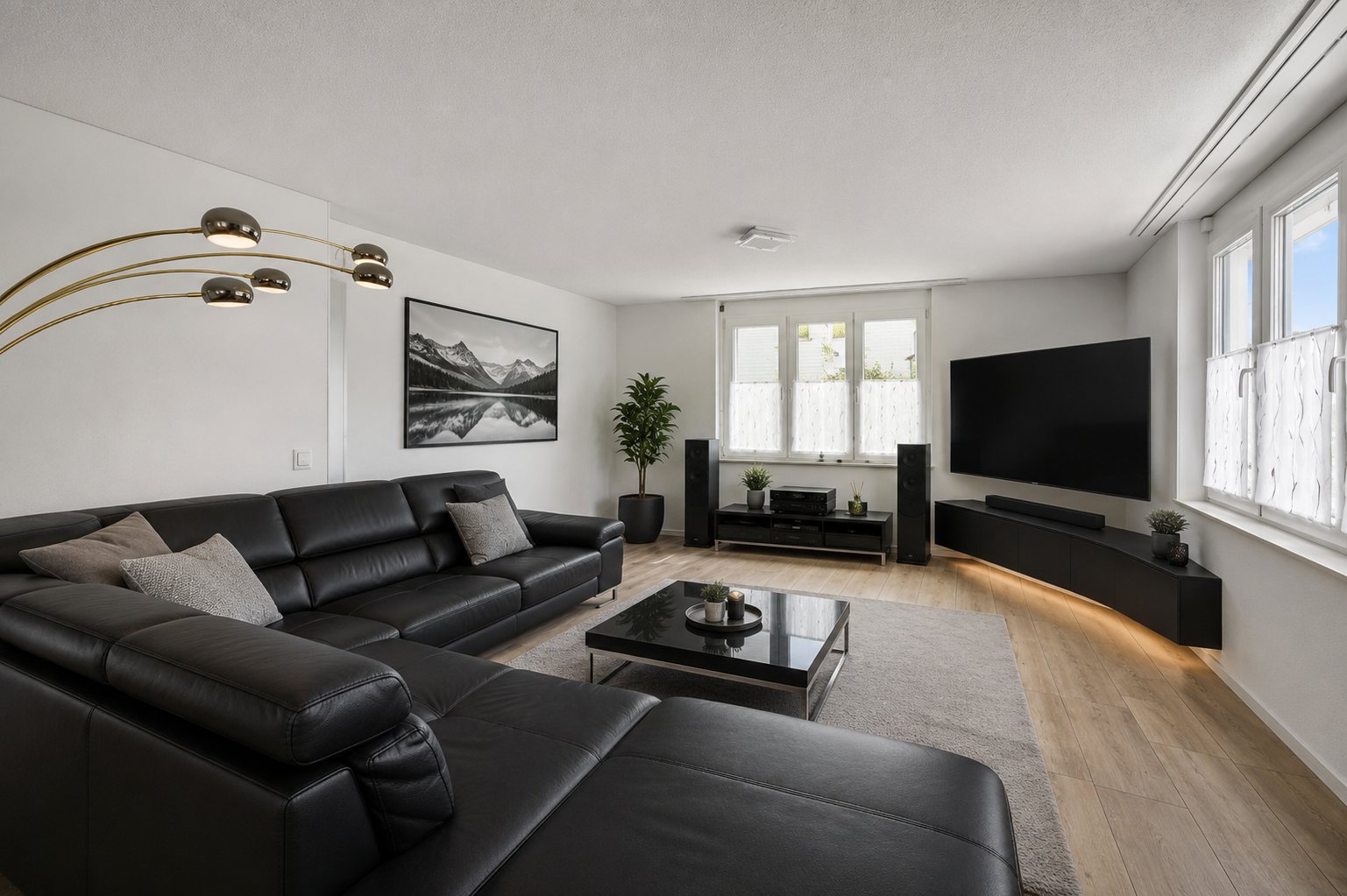 Immobilienfotografie Wohnzimmer