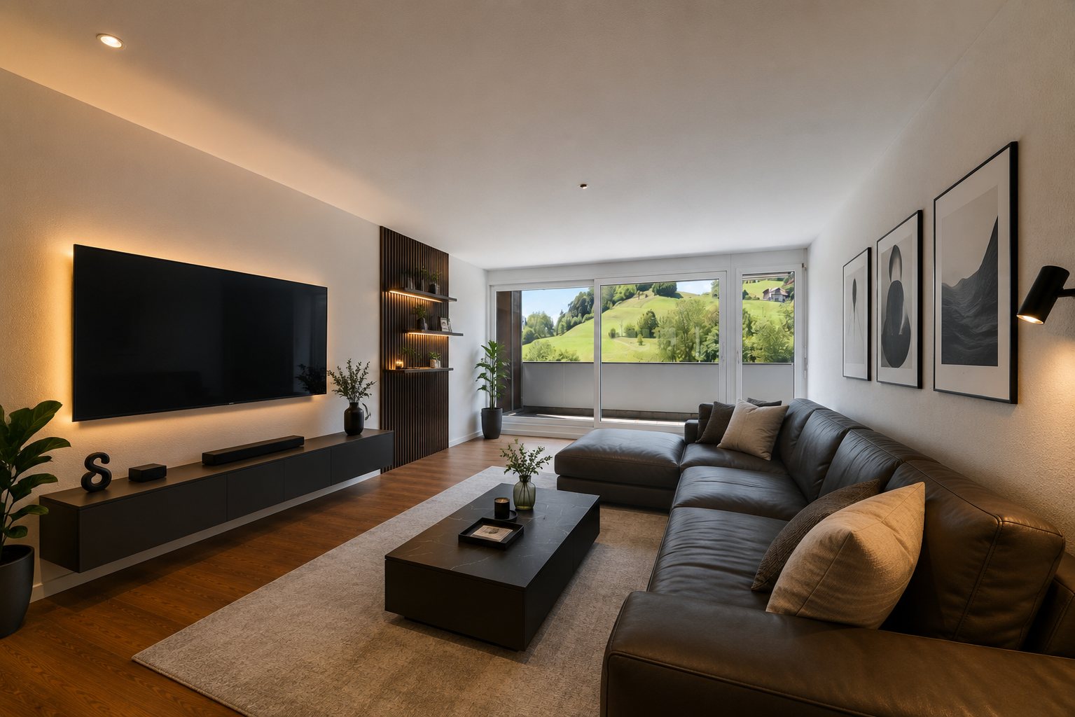 Immobilienfotografie Wohnzimmer